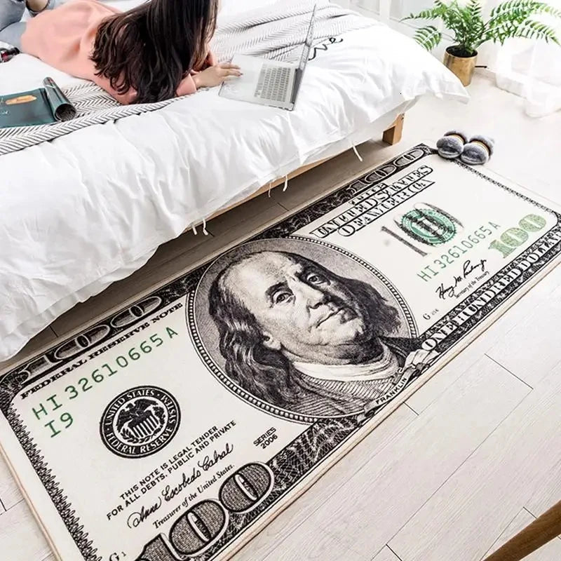 Tapete Decorativo e Estiloso Design Dólar USA